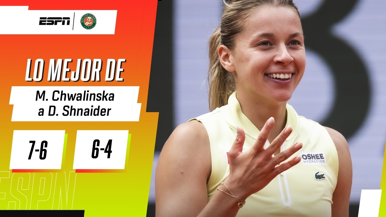 DE LA QUALY A LA FINAL: CHWALINSKA SIGUE ESCRIBIENDO HISTORIA GRANDE EN ROLAND GARROS | RESUMEN