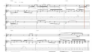 Beyond the Pale - Pain of Salvation - Guitar and Vocal Transcription