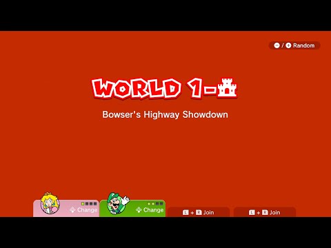 Super Mario 3D World – World 1 Boss: Bowser’s Highway Showdown
