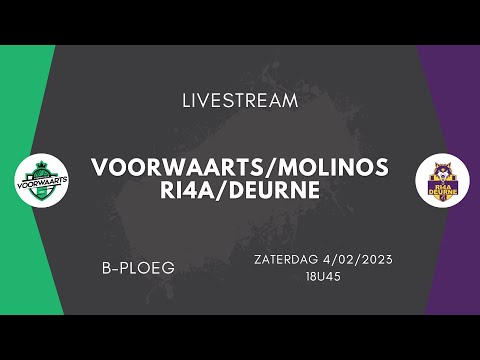 🎥 LIVESTREAM| Voorwaarts/Molinos B - Ri4a/Deurne B