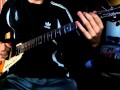 Dark tranquillity-One thought (guitar cover) 