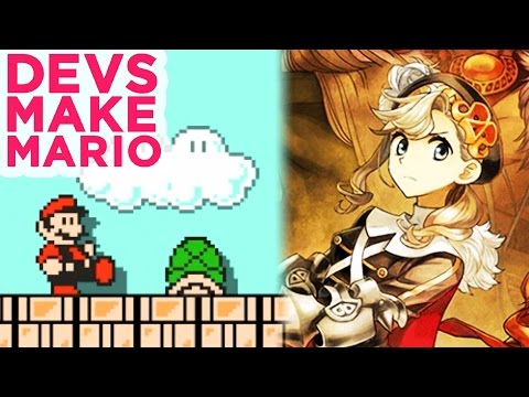 Grand Kingdom's Creator Makes a SUPER MARIO MAKER Level — DEVS MAKE MARIO