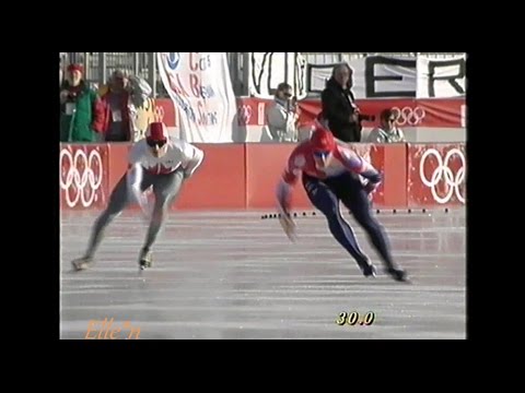Winter Olympic Games Albertville 1992 - 1000 m Kelly - Jansen