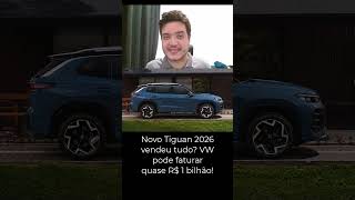 Novo Tiguan impressiona: 3.316 pedidos em apenas 12 minutos! #volkswagen #tiguan #tiguan2026