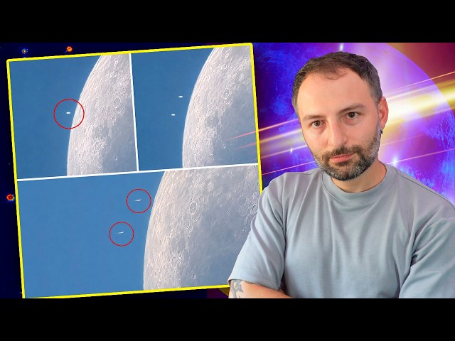 Científicos Detectan más de 20 OVNIs GIGANTES sobre la Luna