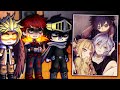 Past Pro Heroes React To League Of Villains MHA Gacha Club