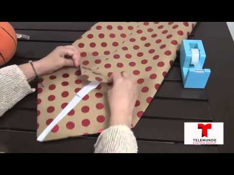 Pacote para presente muito fácil e lindo