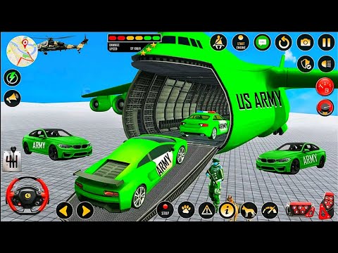 US Army Vehicle Transporter Truck Simulator || IOS Android Gameplay