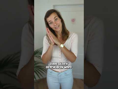 Babyzeichen beim Einschlafen