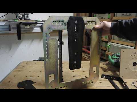 timCa Schwalbenschwanz Schablone VARIO / DUO für Zimmerer Abbund kurz erklärt