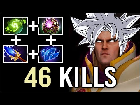 ULTRA INSTINCT CRAZY 46 Kills Invoker God vs Pro TB Perfect Combo Best Magic Show WTF Dota 2
