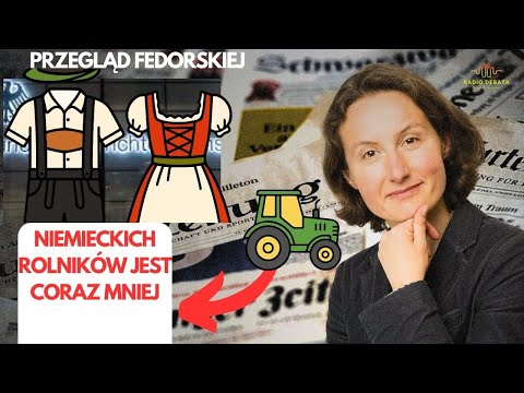 Niemieckich rolników jest coraz mniej, niemieckie koncerny w kryzysie, przemysł chemiczny pada