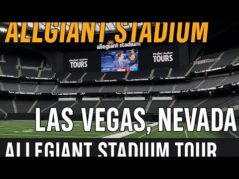 Inside Allegiant Stadium: A Jaw-Dropping Las Vegas Tour