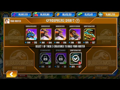 TERRESTRIAL TOUR: VIP INDRICOCEROS VS COMPSOGNATHUS | JURASSIC WORLD THE GAME