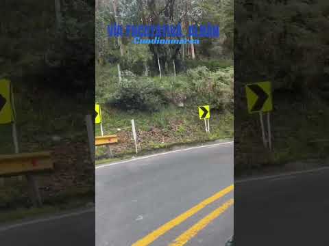 VÍA FACATATIVÁ, ALBÁN CUNDINAMARCA, 🇨🇴🌇🛣️🏙️ #soysantiagoarevalo #viajes #larache