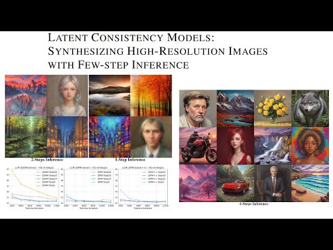 Latent Consistency Models: Synthesizing High-Resolution Images with Few-Step Inference