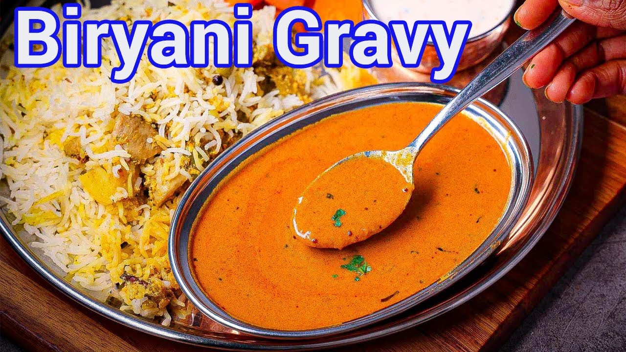 Biryani Masala Gravy | Masala for Dum Biryani, Pulao & Kuska | One Gravy Many Recipes
