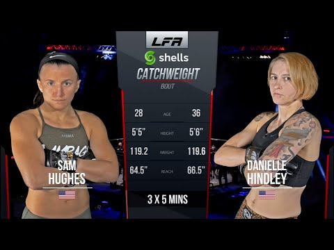 Sam Hughes vs Danielle Hindley full fight