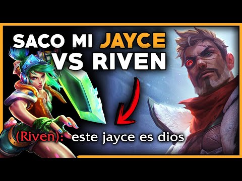 😱ALUCINA CON ESTE DUELO DE MECÁNICAS EN TOP  - JAYCE VS RIVEN😱