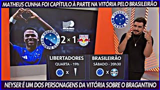 CORTES GLOBO ESPORTE CRUZEIRO 2X1 BRAGANTINO, RAPOSA VENCE DE VIRADA | ÚLTIMAS NOTÍCIAS DO CRUZEIRO
