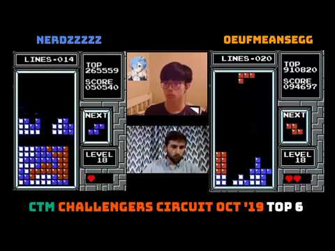 NOV 2019 CTM Classic Tetris Monthly Challenger's Circuit