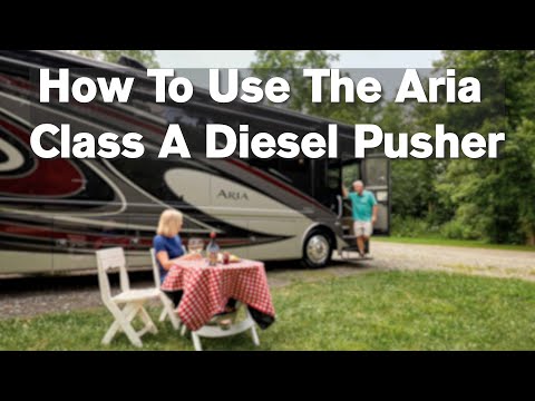 How To Use The Aria  Luxury Class A Diesel Motorhome From Thor Motor Coach