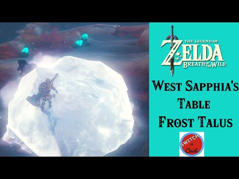 West Sapphia's Table Frost Talus - Breath of the Wild