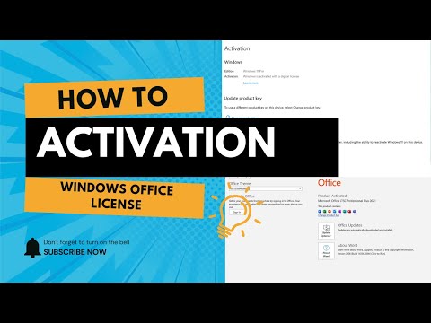 How to install license windows and office | RR16 #khmerfood #license #windows11 #office2021