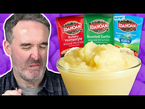 Irish People Try Instant Mashed Potato For The First Time