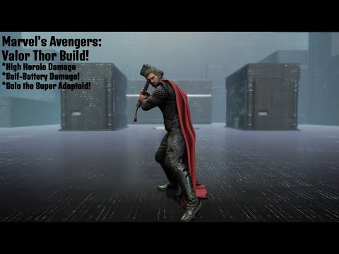 Marvel's Avengers: Valor Thor Build [High Valor, Good Battery Damage]