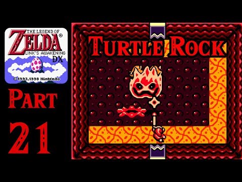 Zelda Links Awakening DX 100% Walkthrough - Part 21 Turtle Rock