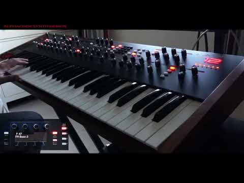 Dave Smith Prophet-12 Demo I No Talking + Custom Patches