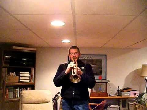 James Ross Trumpet Practice 18 Feb 2013