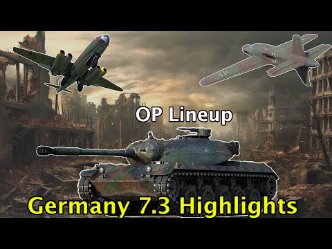Germany 7.3 Highlights Gameplay- War Thunder