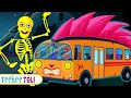 Wheels On The Bus Spooky Spooky Scary Nursery Rhymes In Hindi Teehee Toli