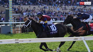 Great ride! CY FAIR wins the Breeders' Cup Juvenile Turf Sprint!