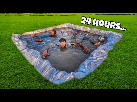 Surviving 24 Hours in the Dead Sea Challenge