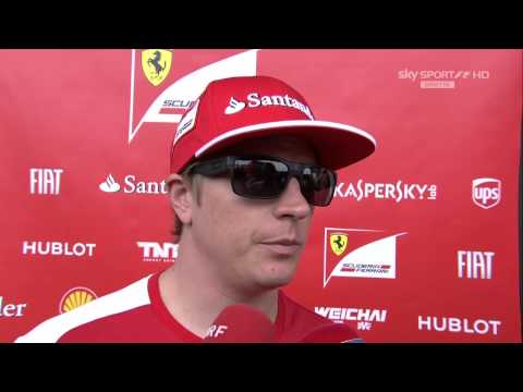 Silverstone, thursday interview with Kimi - 03/07/2014