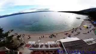 preview picture of video 'Bol Croatia Borak beach on 1st My 2014'