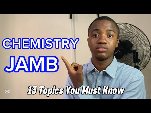 13 Most Repeated Topics in Chemistry (JAMB)