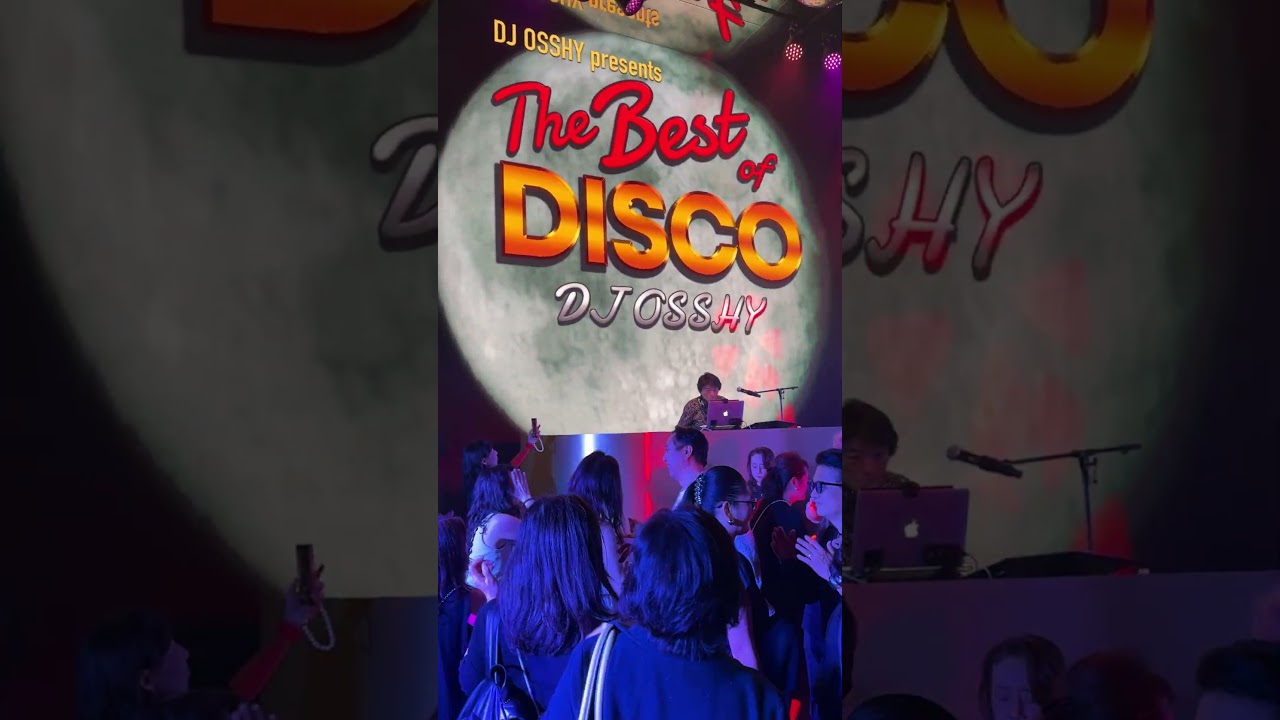 The Best of DISCO @ 新橋グランハマー #disco #ライブ #dj #イベント #djosshy