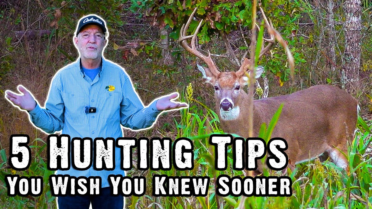5 Deer Hunting Tips You'll Wish You Knew Sooner!