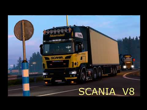 dj sanny j vs sonny aka feat kevin - pensami anche tu  (SCANIA R500 V8)