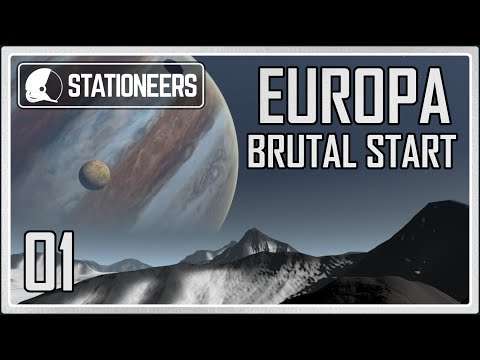 Auf in ein neues Abenteuer! - BRUTAL START EUROPA - 01 - Stationeers - Lets Play