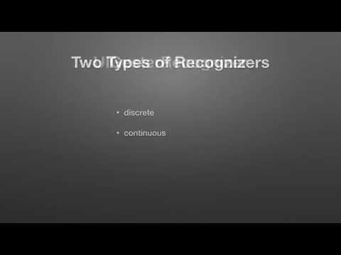 Gesture Recognizers