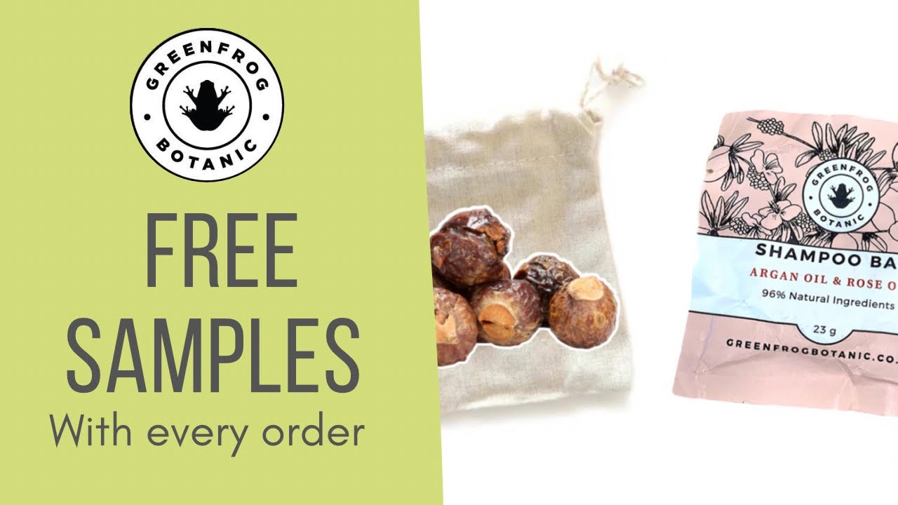 FREE samples with every order! - Greenfrog Botanic