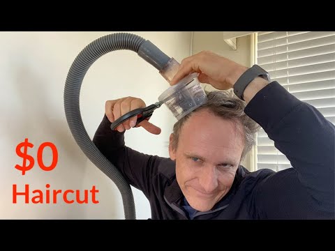 $0 Haircut : with a Vacuum Cleaner!