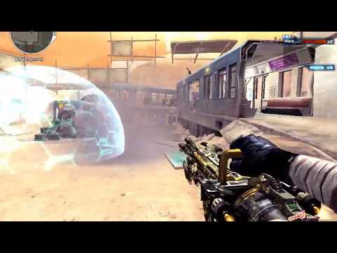 Crossfire Gatling Gun-Wild Shot Gold gameplay