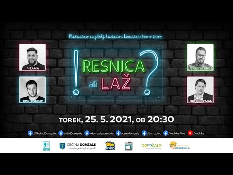 Resnica ali laž v Domžalah