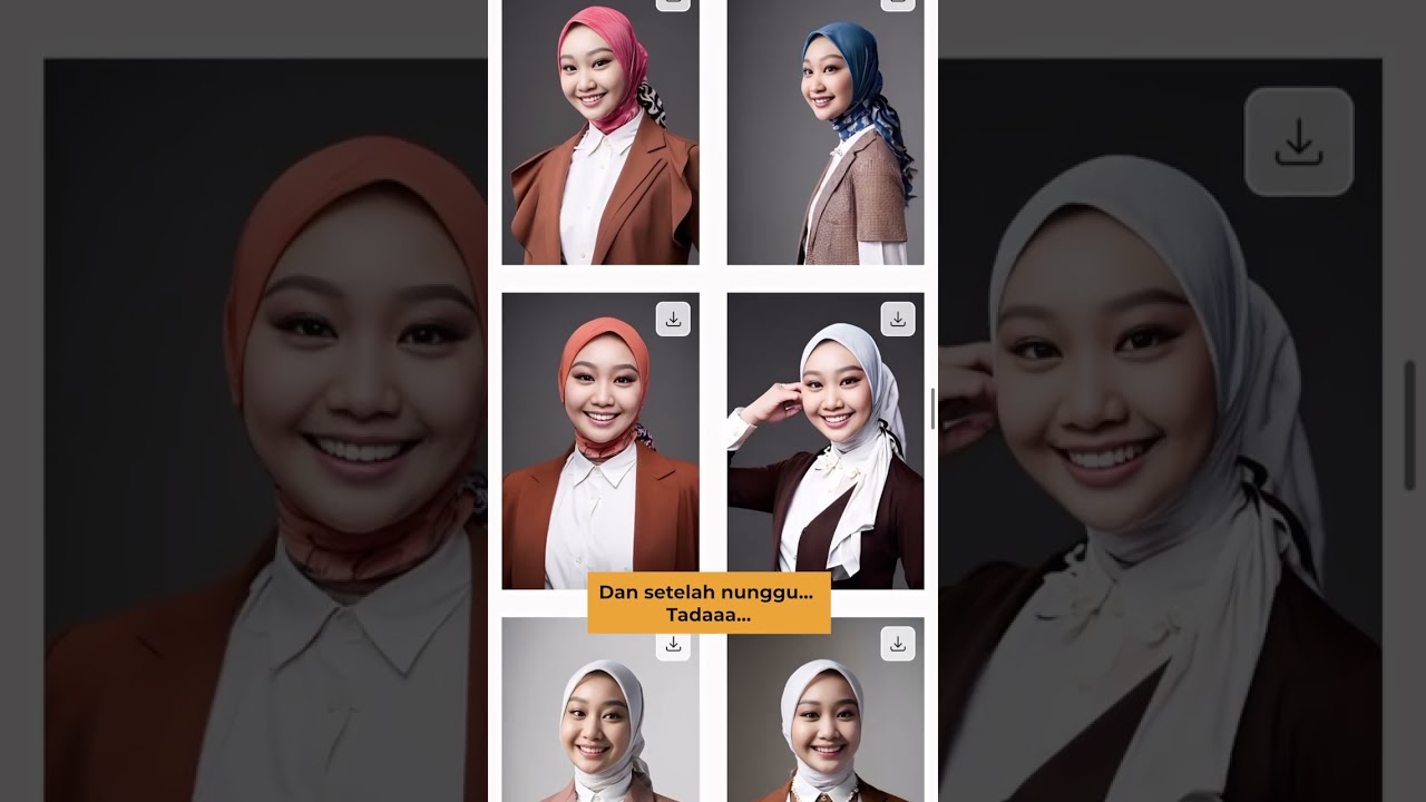 Punya foto CV profesional, tapi nggak harus foto, kok bisa #jakartabanget #puasa101